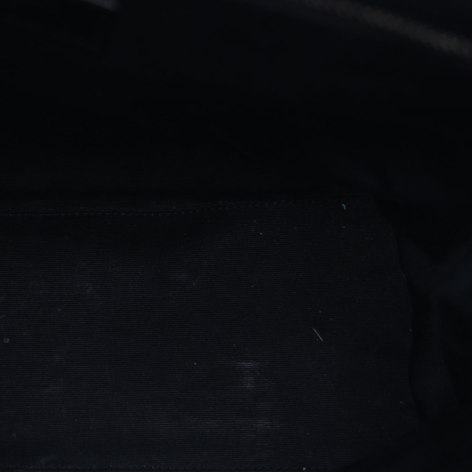 Saint Laurent Calfskin Y Quilted Monogram Medium Loulou Backpack  Black 4 of 8