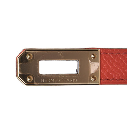 Hermes Epsom Kelly Longue Wallet Rose Jaipur 12 of 13