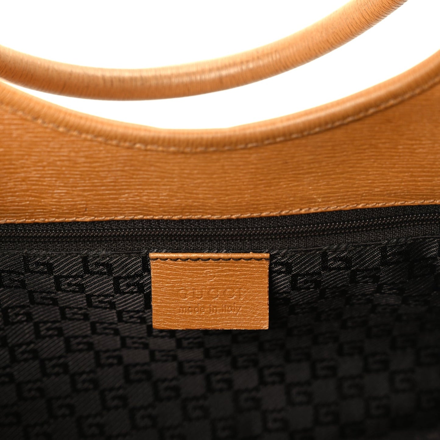 Calfskin Bardot Hobo Tan