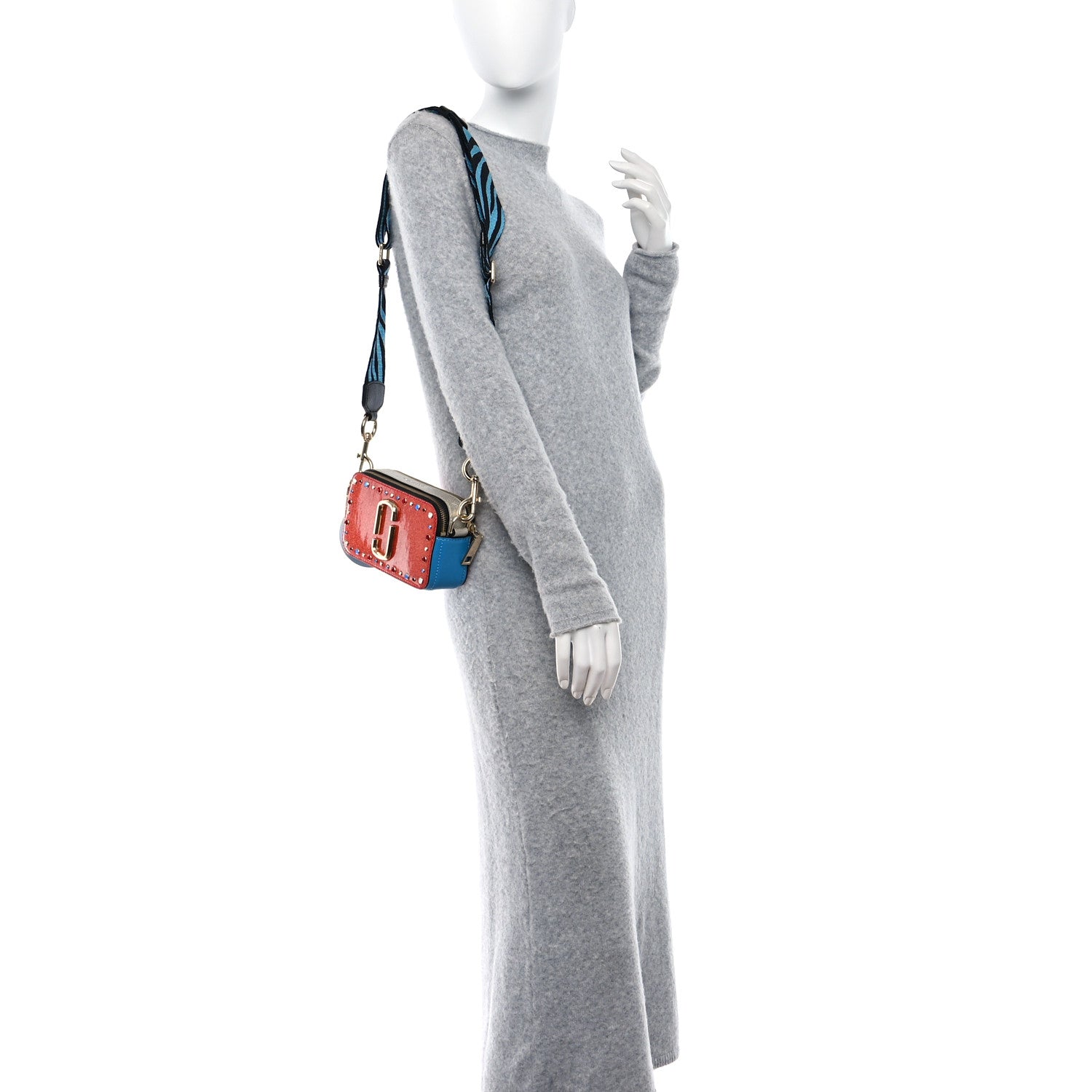 Marc Jacobs Patent Small Snapshot Camera Bag Red Multicolor 2 of 8