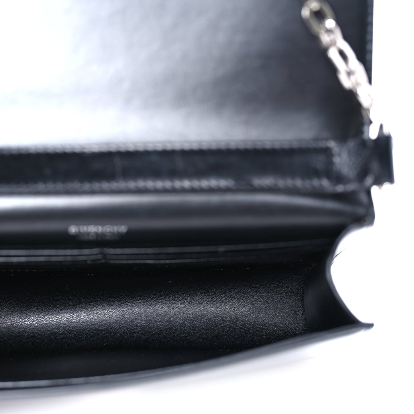 Calfskin Small 4G Chain Shoulder Bag  Black