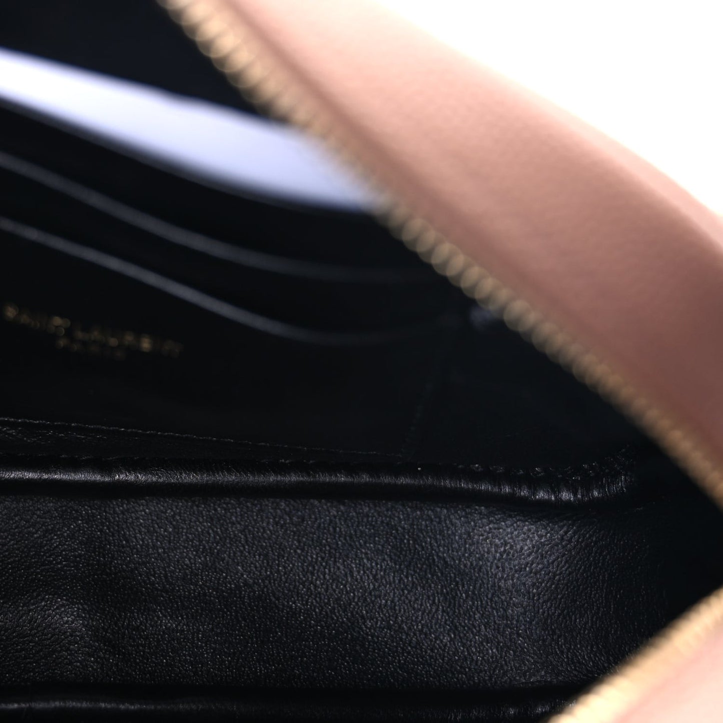 Grain De Poudre Matelasse Monogram Mini Lou Camera Bag Vintage Peach