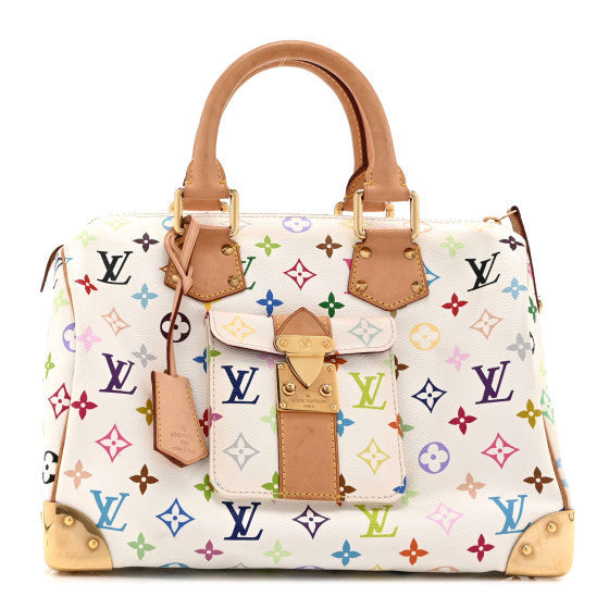 Louis Vuitton Monogram Multicolor Speedy 30 White 1 of 1