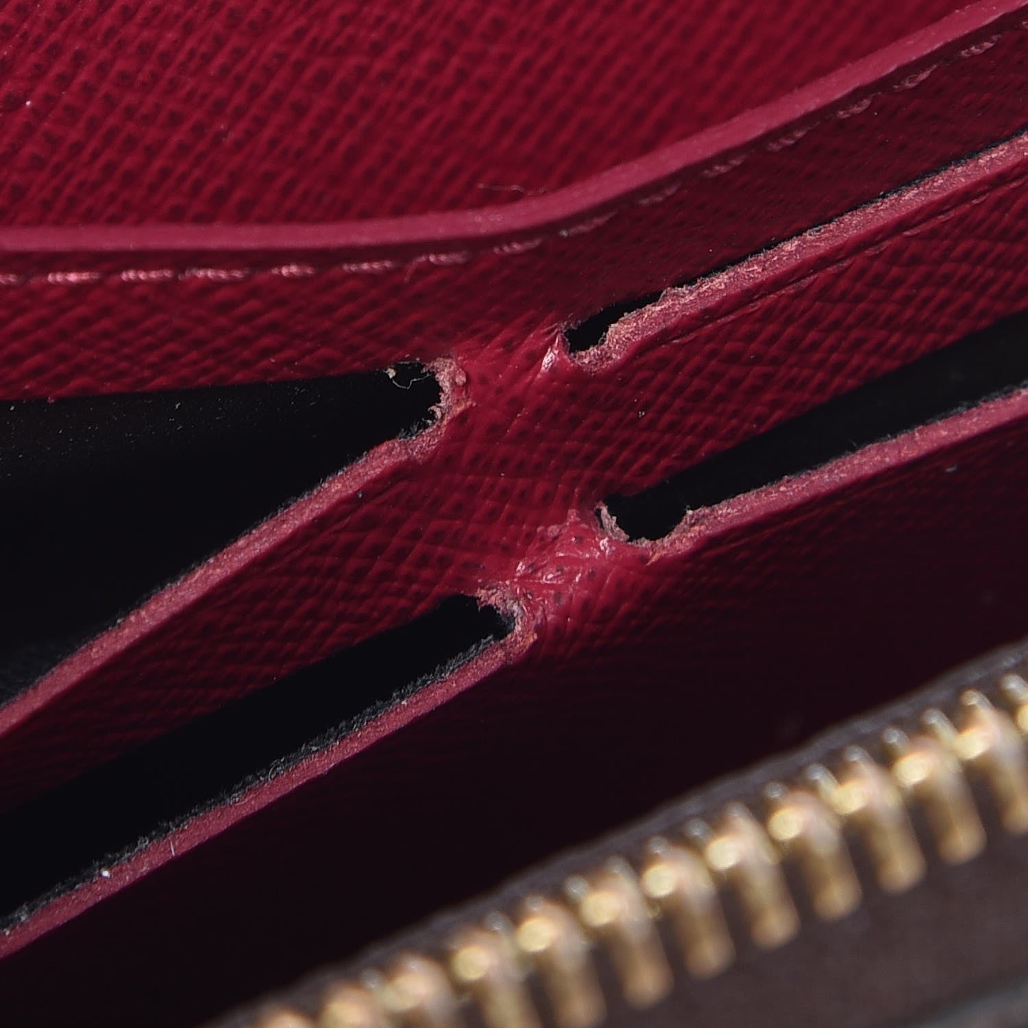 Louis Vuitton Monogram Clemence Wallet Fuchsia 16 of 17