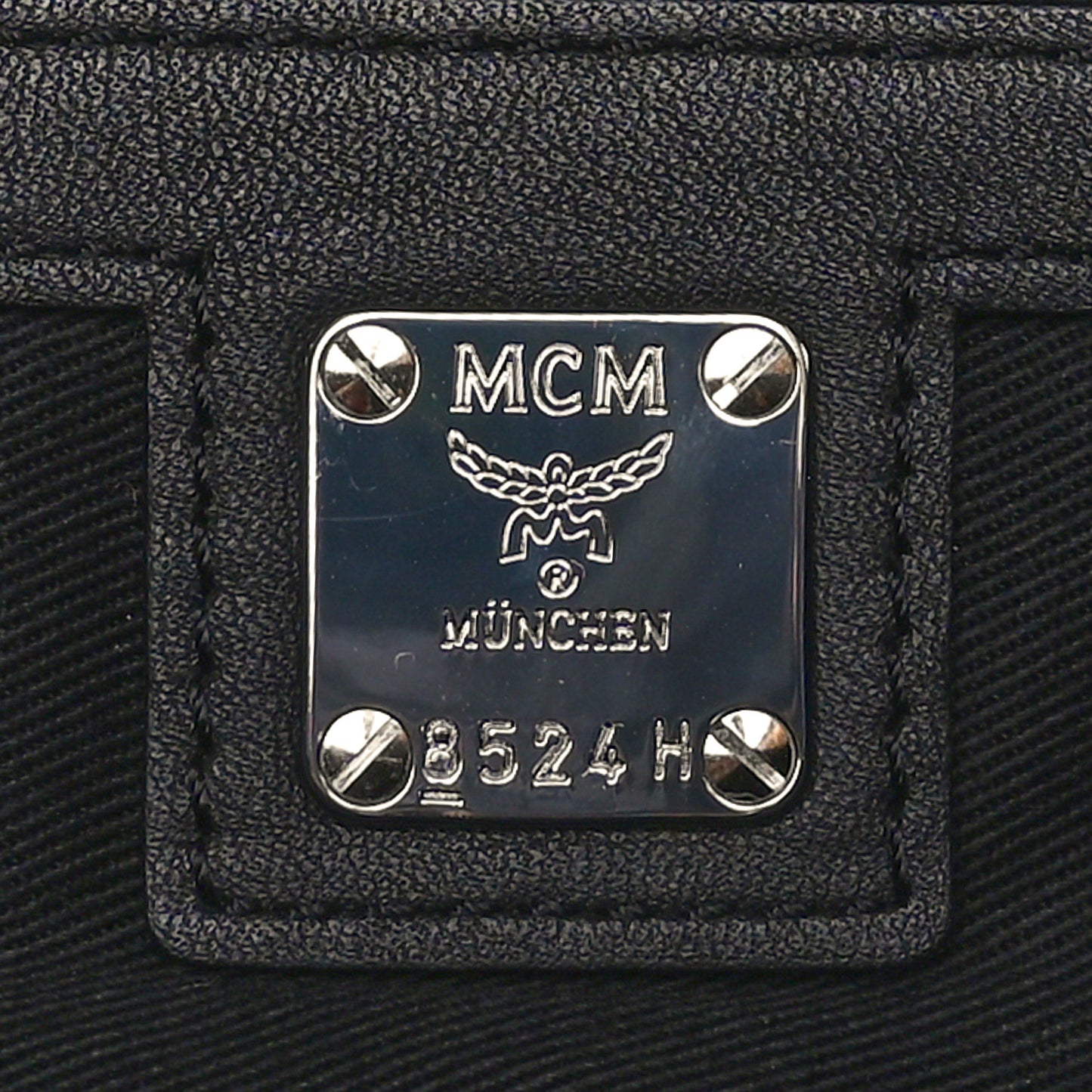 Calfskin Ottomar Monogram Fursten Belt Bag Black