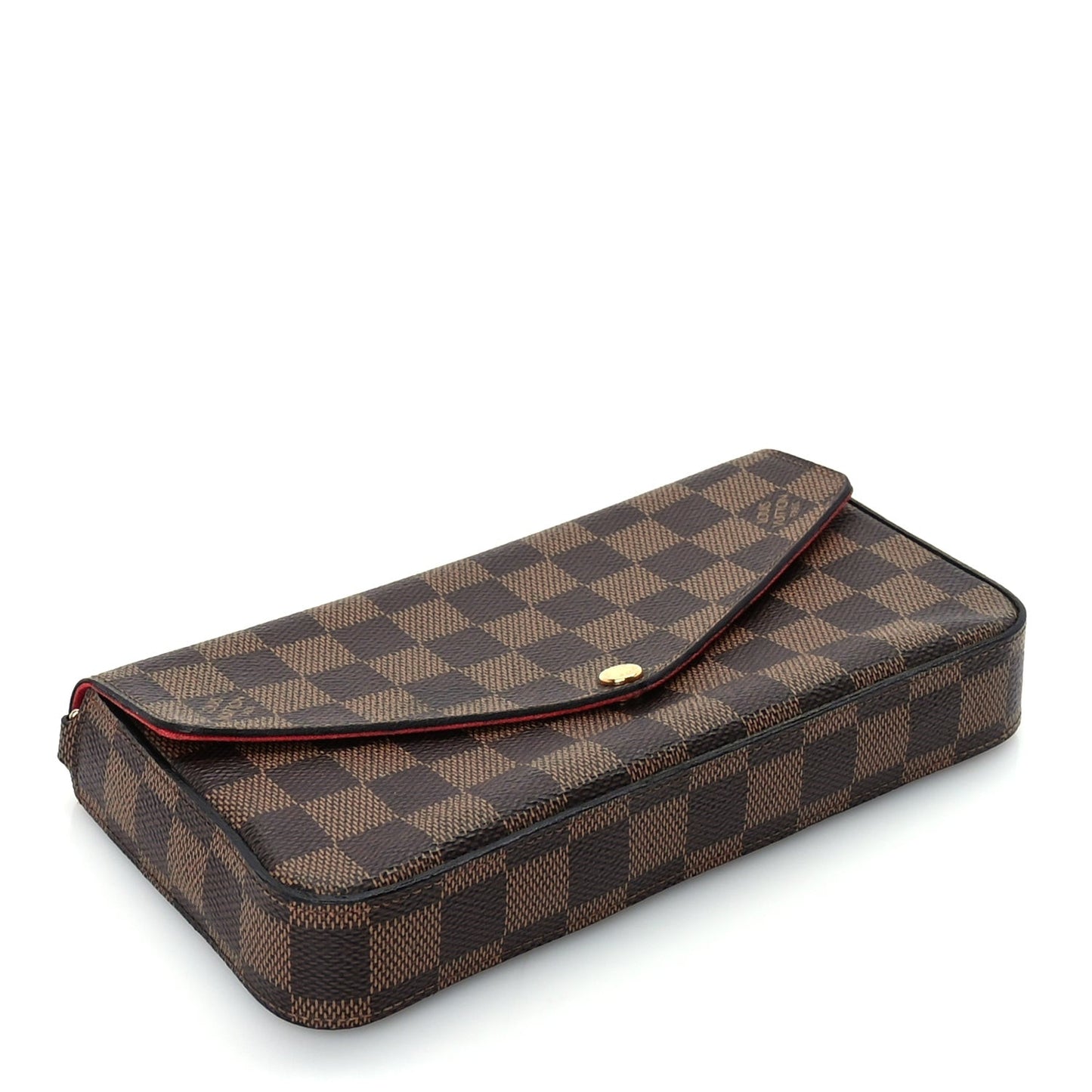 Damier Ebene Pochette Felicie Chain Wallet