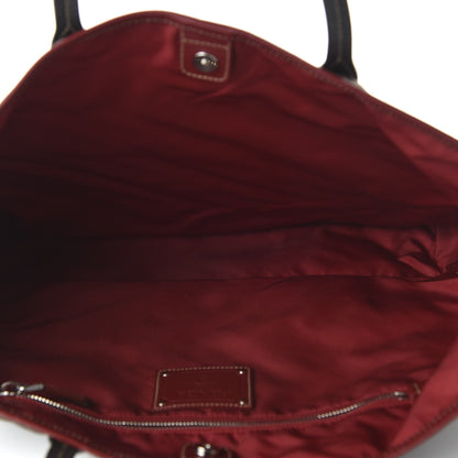 Prada Tessuto Nylon Tote Brown 5 of 9