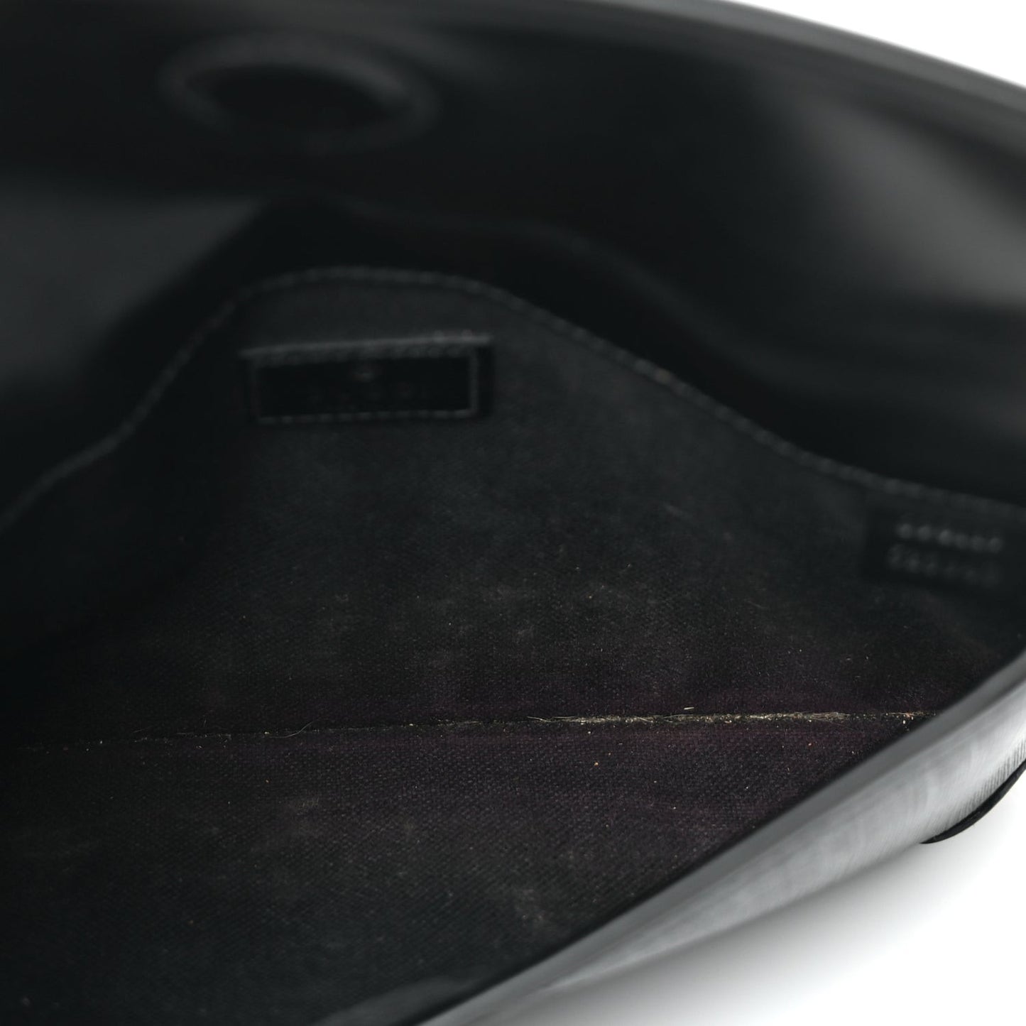 GG Supreme Monogram Web Slim Belt Bag Black Grey
