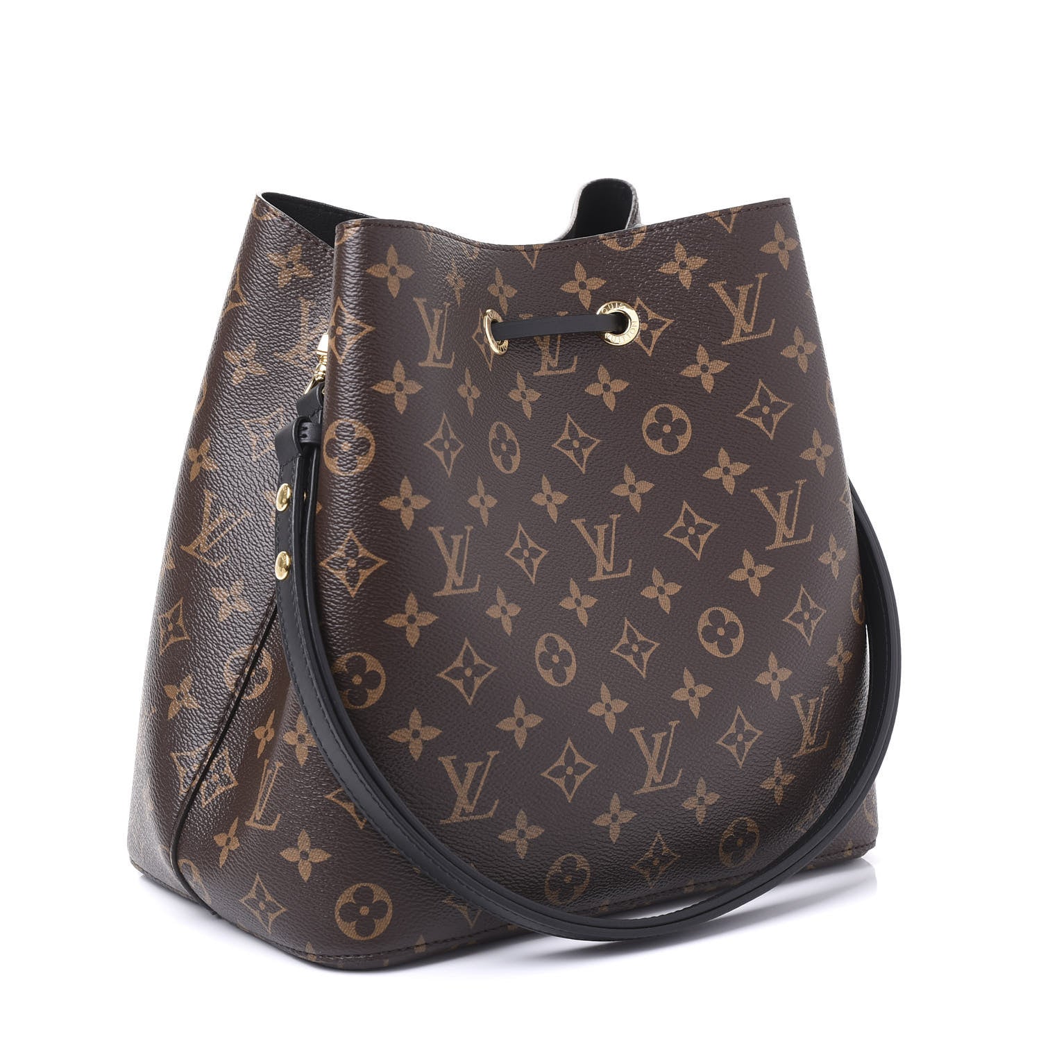 Louis Vuitton Monogram Neonoe MM Black 2 of 12