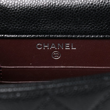 Chanel Caviar Quilted Classic Phone Holder Black 6 of 11