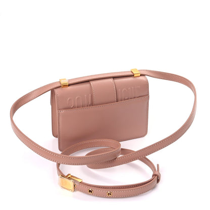 Christian Dior Smooth Calfskin Micro 30 Montaigne Flap Bag  Rose Des Vents 2 of 7