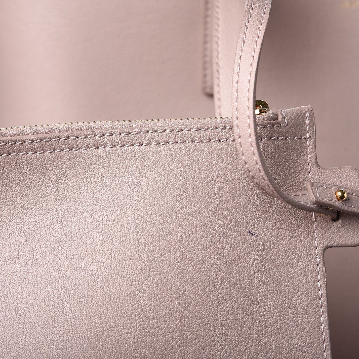 Calfskin Medium Shopping Tote Rose Antic