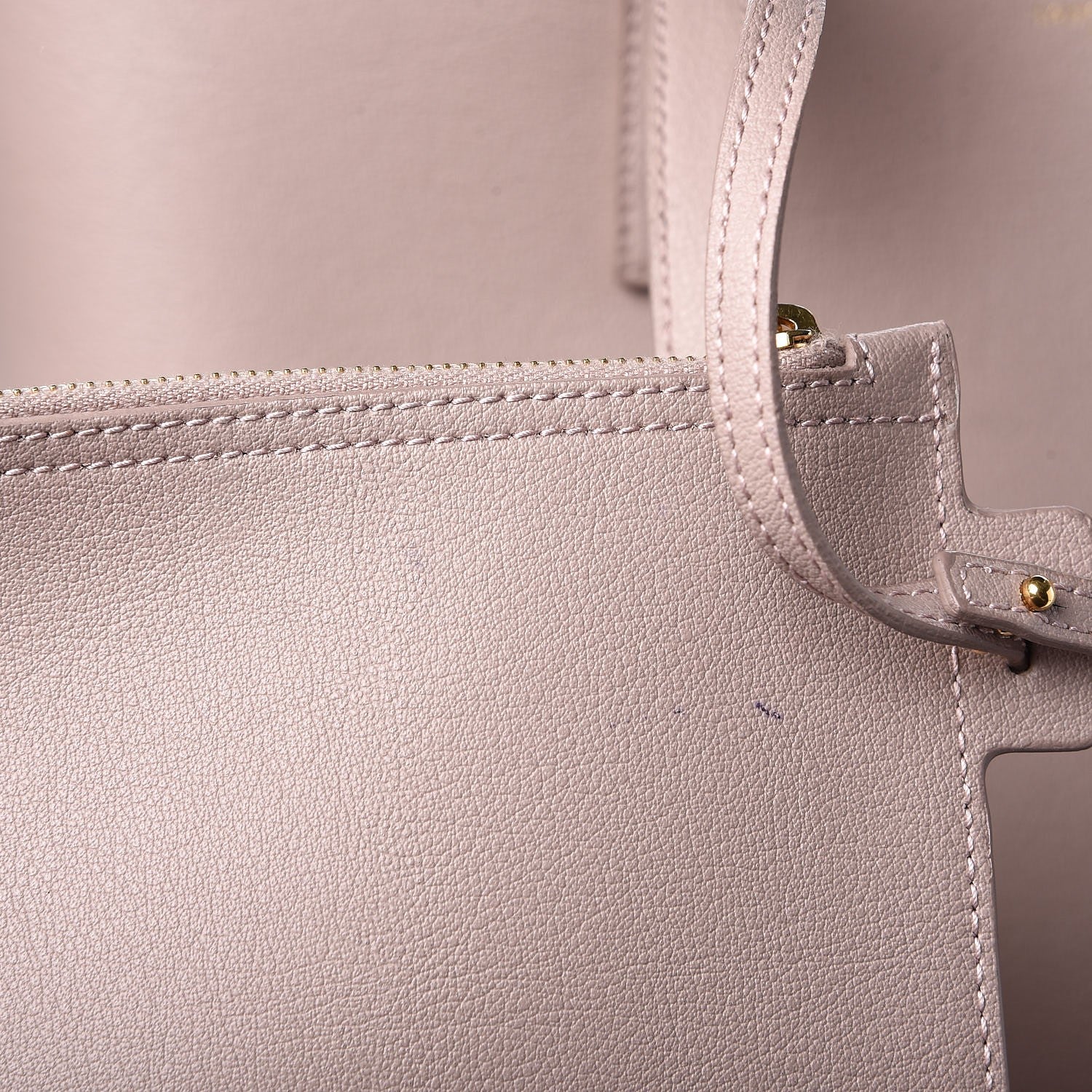 Saint Laurent Calfskin Medium Shopping Tote Rose Antic 17 of 17