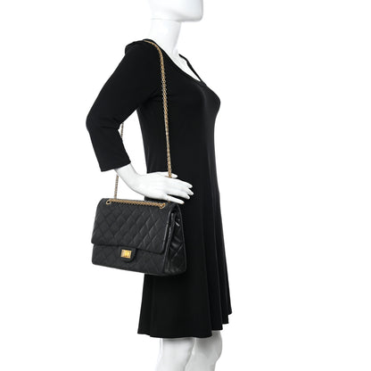 Chanel Caviar Quilted 2.55 Reissue 227 Flap Black 2 of 12