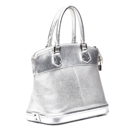 Louis Vuitton Suhali Lockit PM Silver 3 of 8