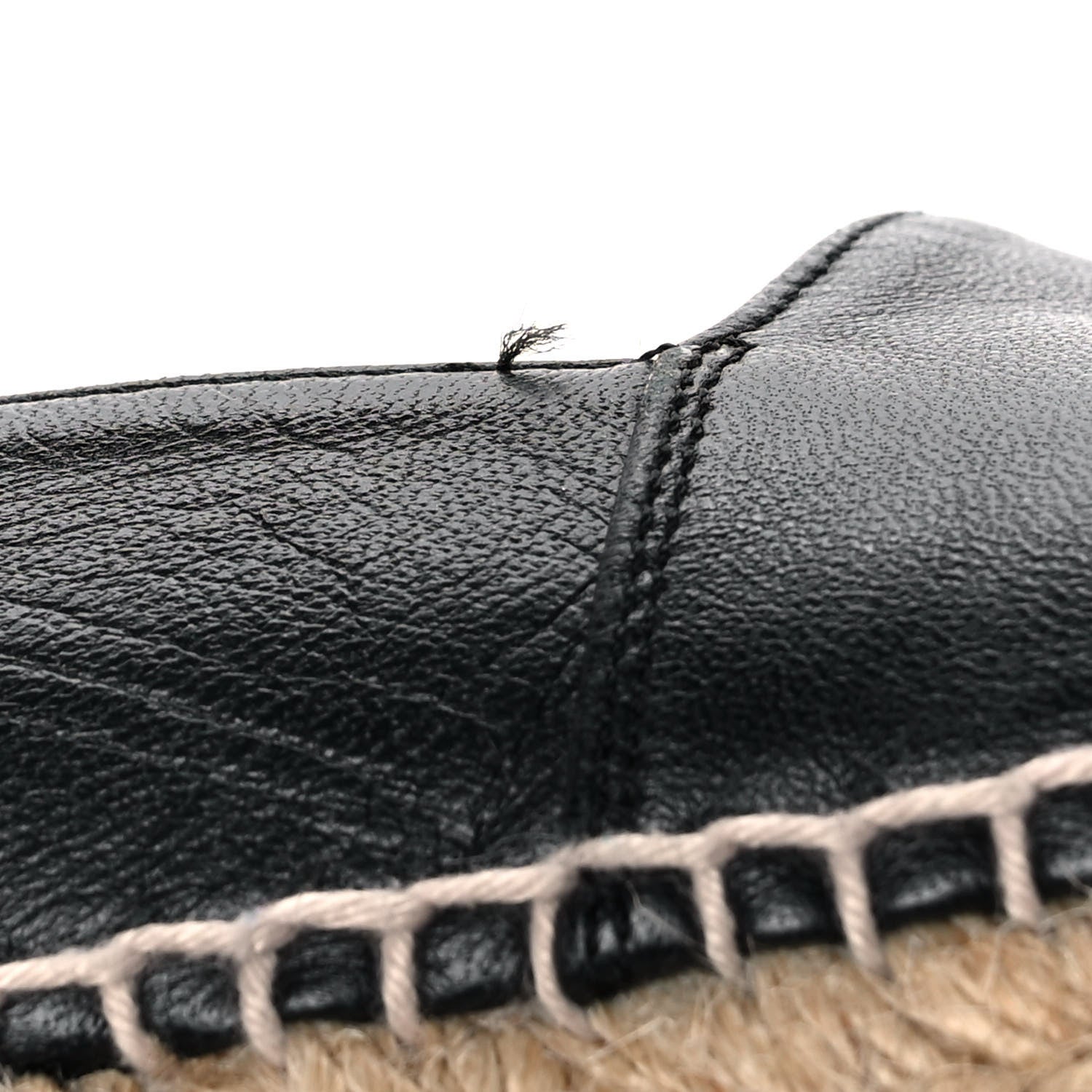 Chanel Lambskin CC Espadrilles 37 Black 11 of 12