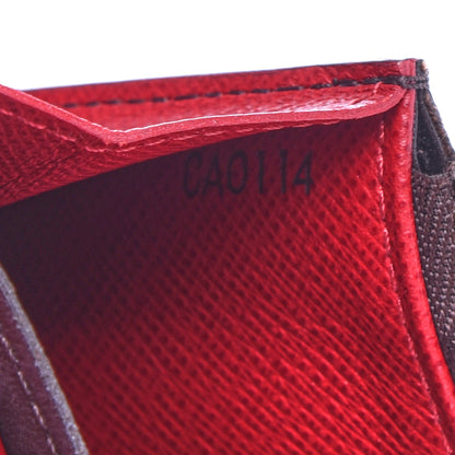 Louis Vuitton Monogram Emilie Wallet Red 8 of 10