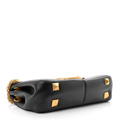Valentino Garavani Nappa Stud Sign Shoulder Bag Black 4 of 11