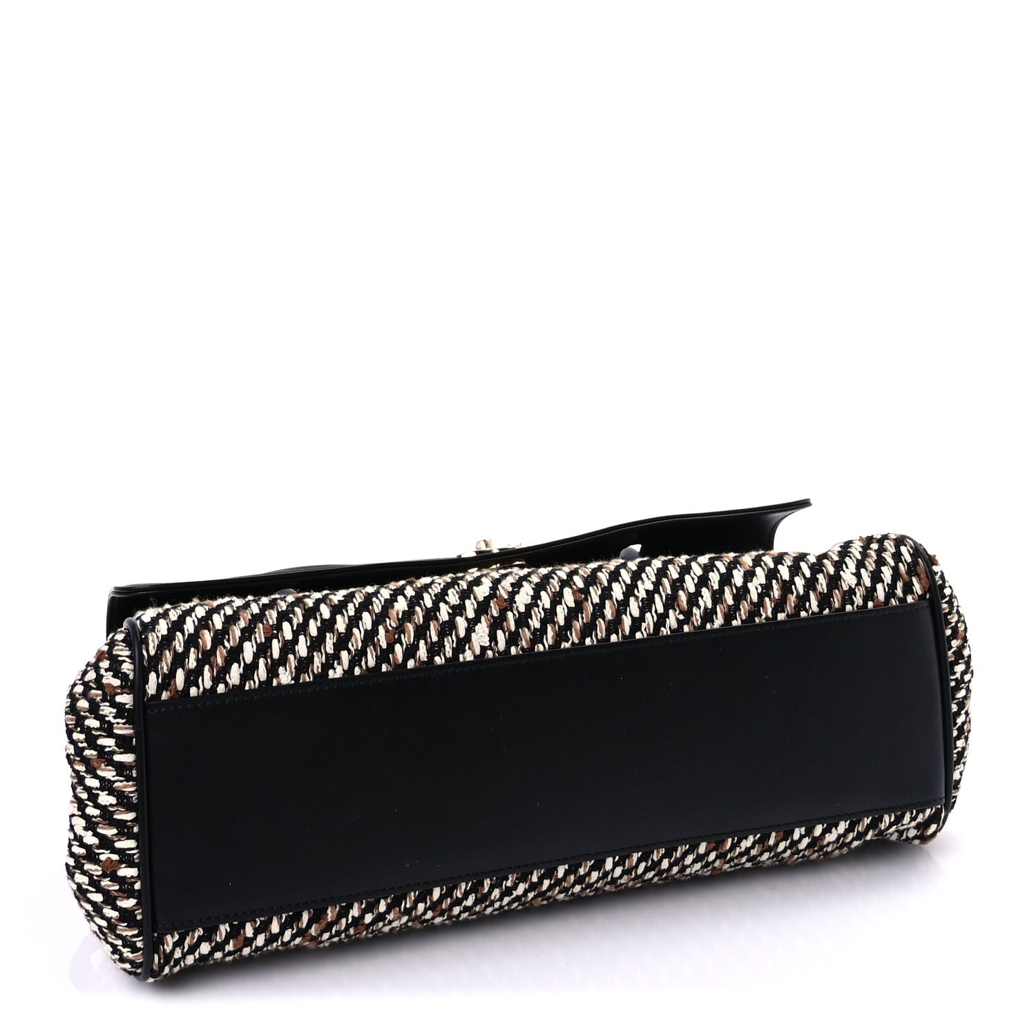 Chanel Calfskin Tweed Urban Essentials Small Shopping Bag Black 3 of 8