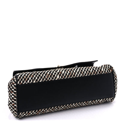 Chanel Calfskin Tweed Urban Essentials Small Shopping Bag Black 3 of 8