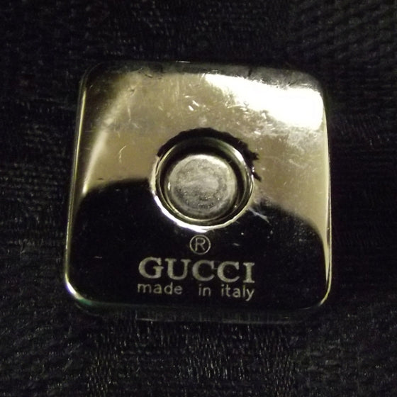 Gucci Monogram Horsebit Clutch Black 9 of 10