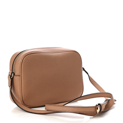 Gucci Pebbled Calfskin Small Soho Disco Bag Camelia 3 of 10
