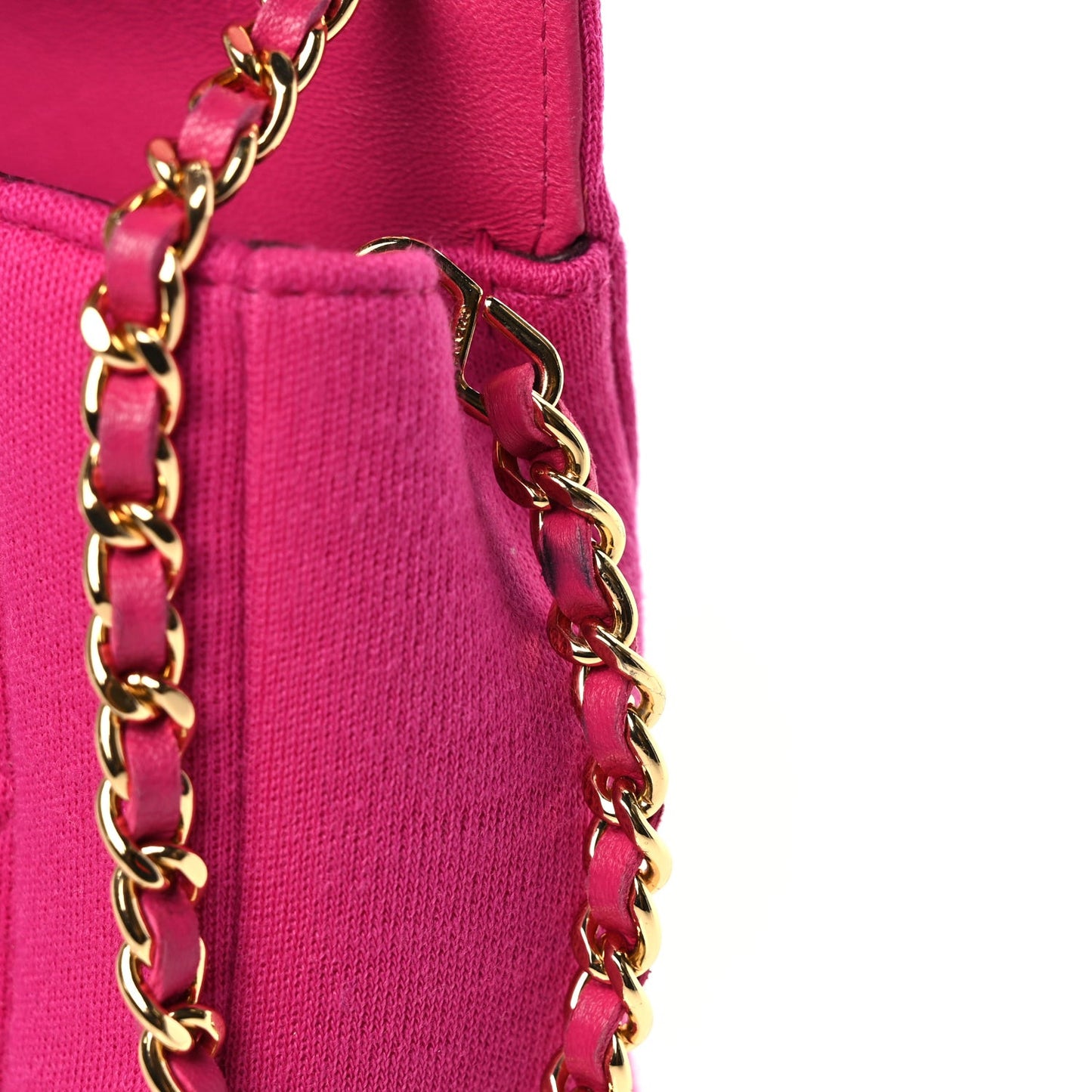 Jersey Quilted Mini Chic With Me Flap Pink