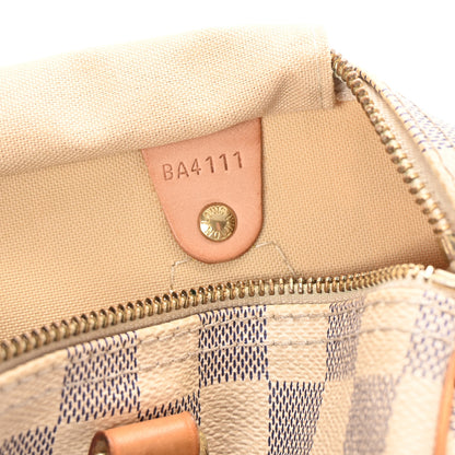 Louis Vuitton Damier Azur Speedy 30 7 of 10