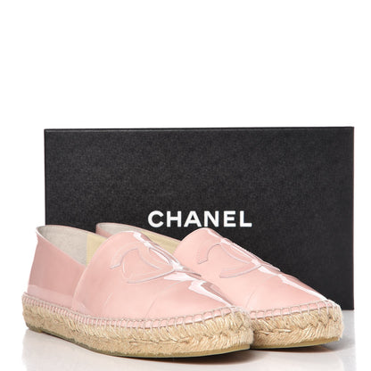 Chanel Patent CC Espadrilles 42 Pink 11 of 11