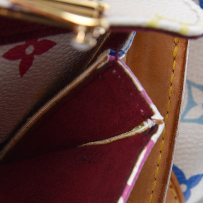 Louis Vuitton Monogram Multicolor Keepall 45 White 7 of 23