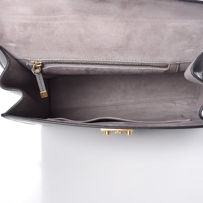 Christian Dior Calfskin Dioraddict Top Handle Iron Grey 5 of 8