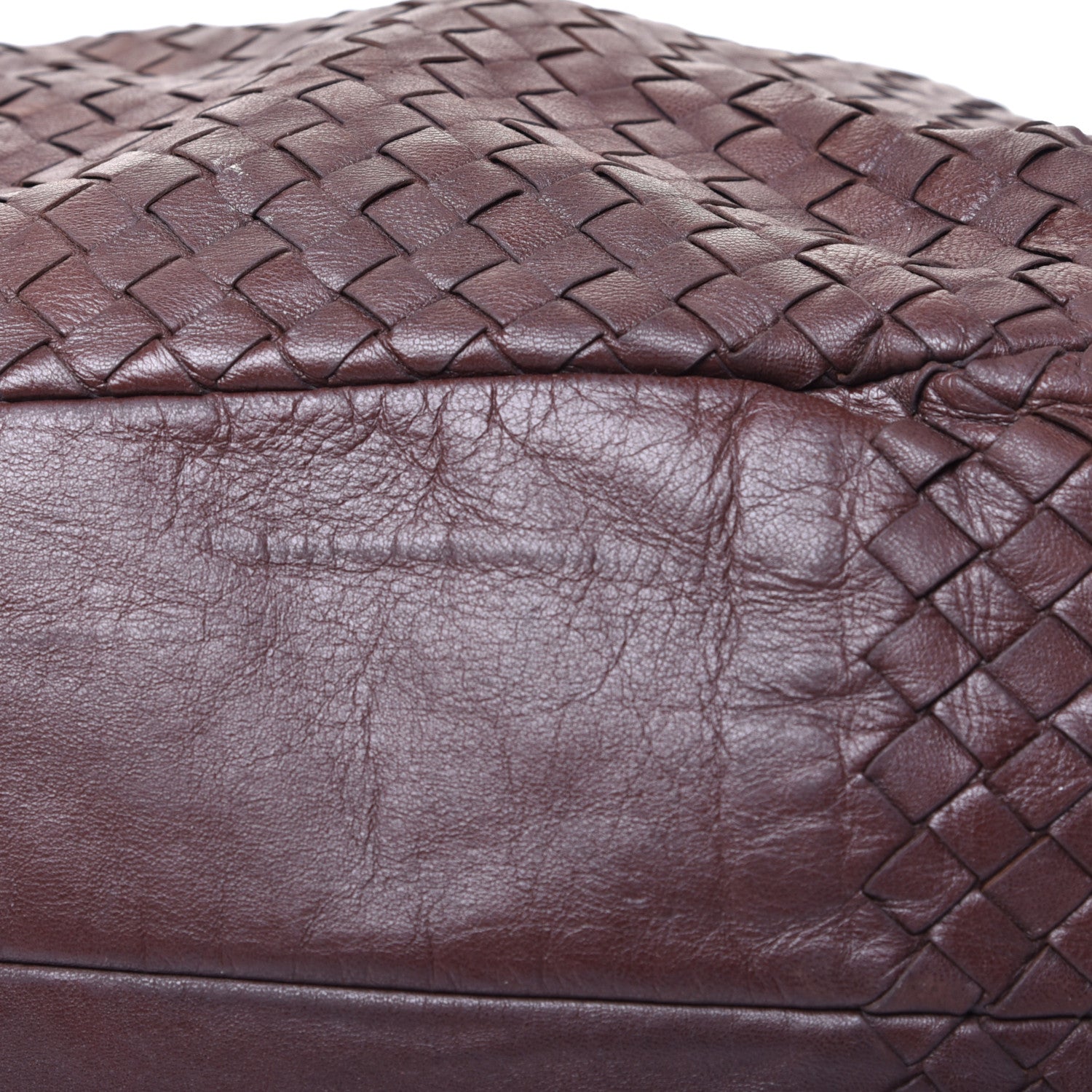 Bottega Veneta Nappa Intrecciato Large Campana Ebano 9 of 14