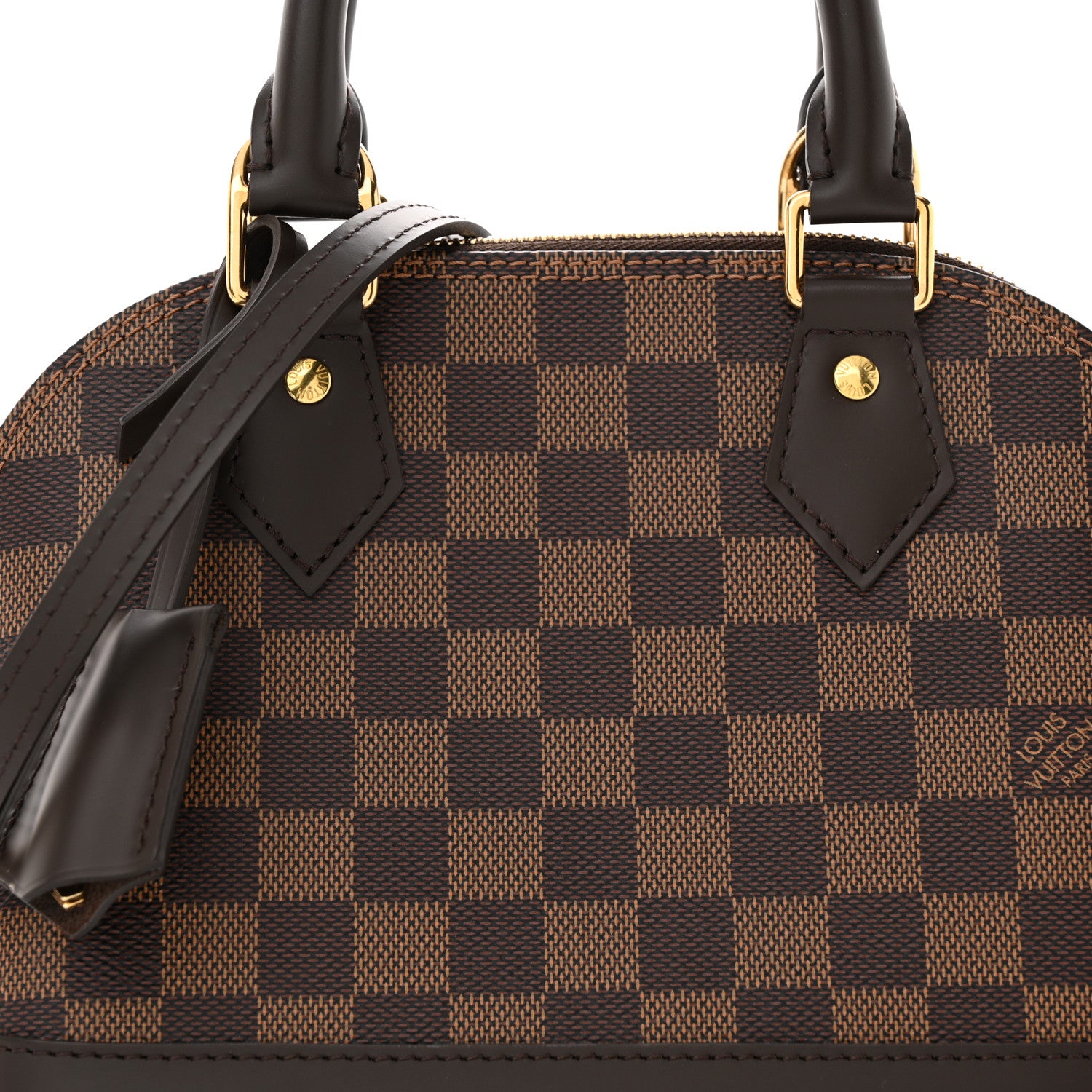 Louis Vuitton Damier Ebene Alma BB 8 of 10