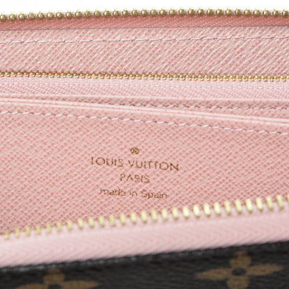 Louis Vuitton Monogram Pompon Zippy Wallet Rose Ballerine 7 of 7