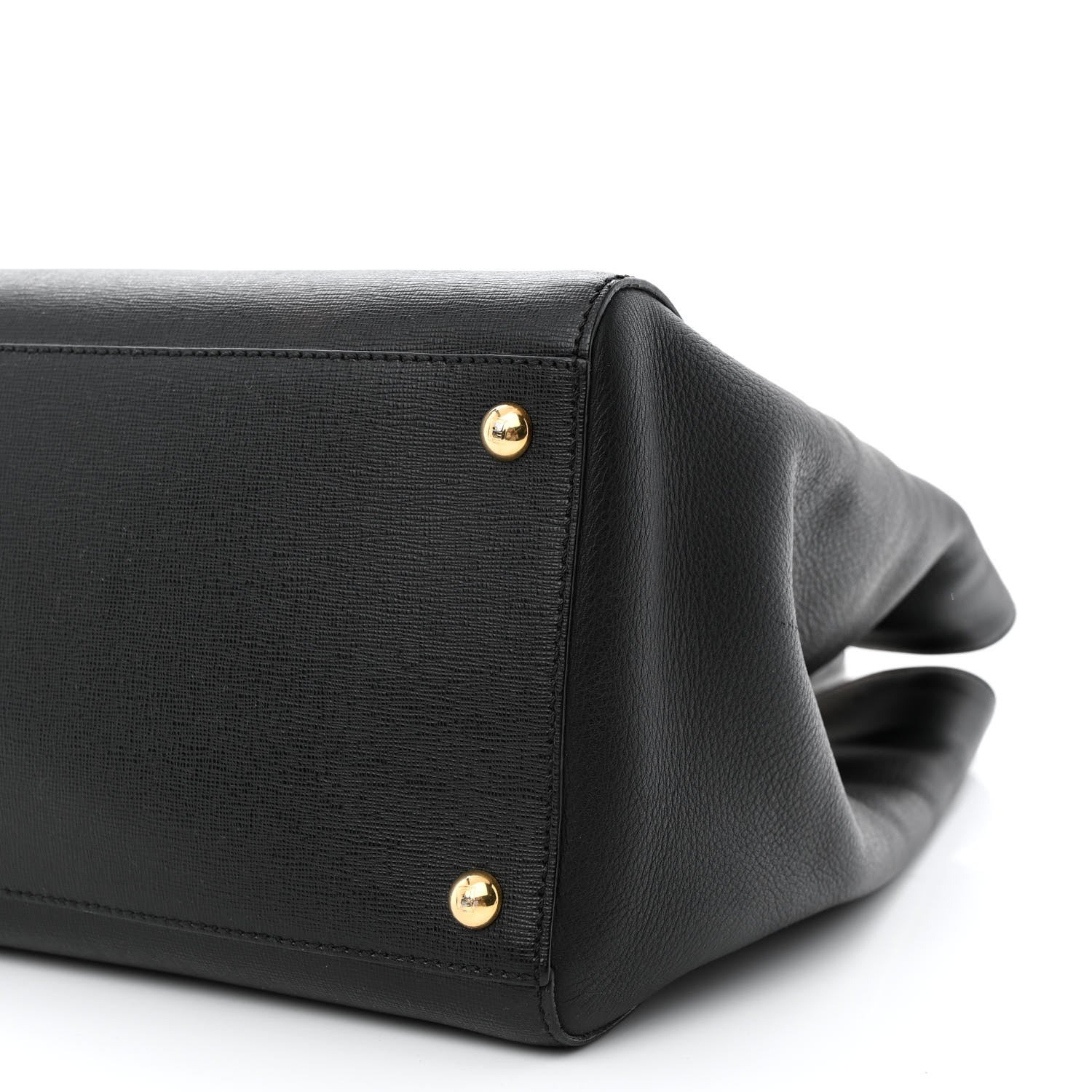 Fendi Vitello Elite Large 2Jours Tote Black 10 of 13