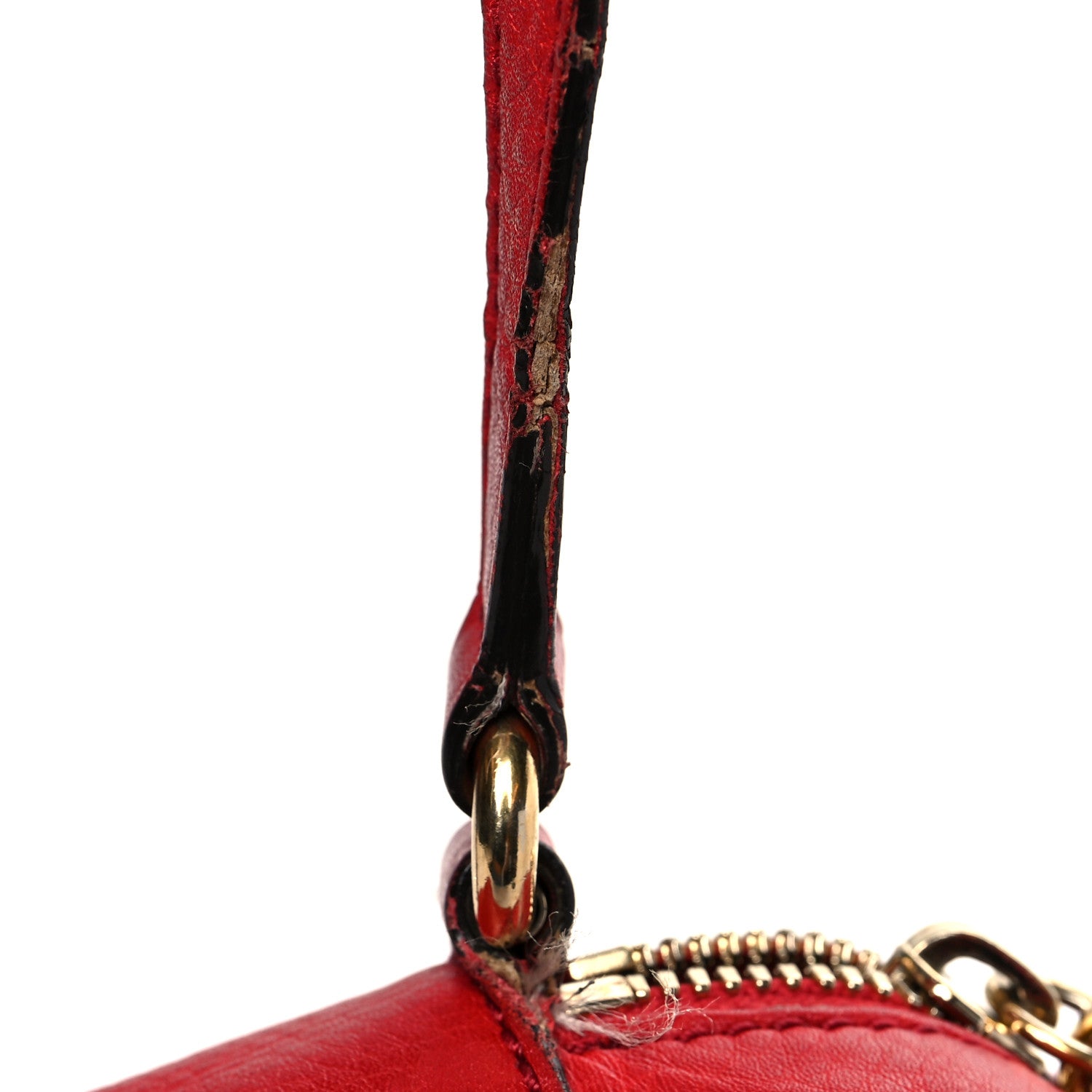 Gucci Pebbled Calfskin Small Soho Disco Bag Tabasco Red 18 of 18