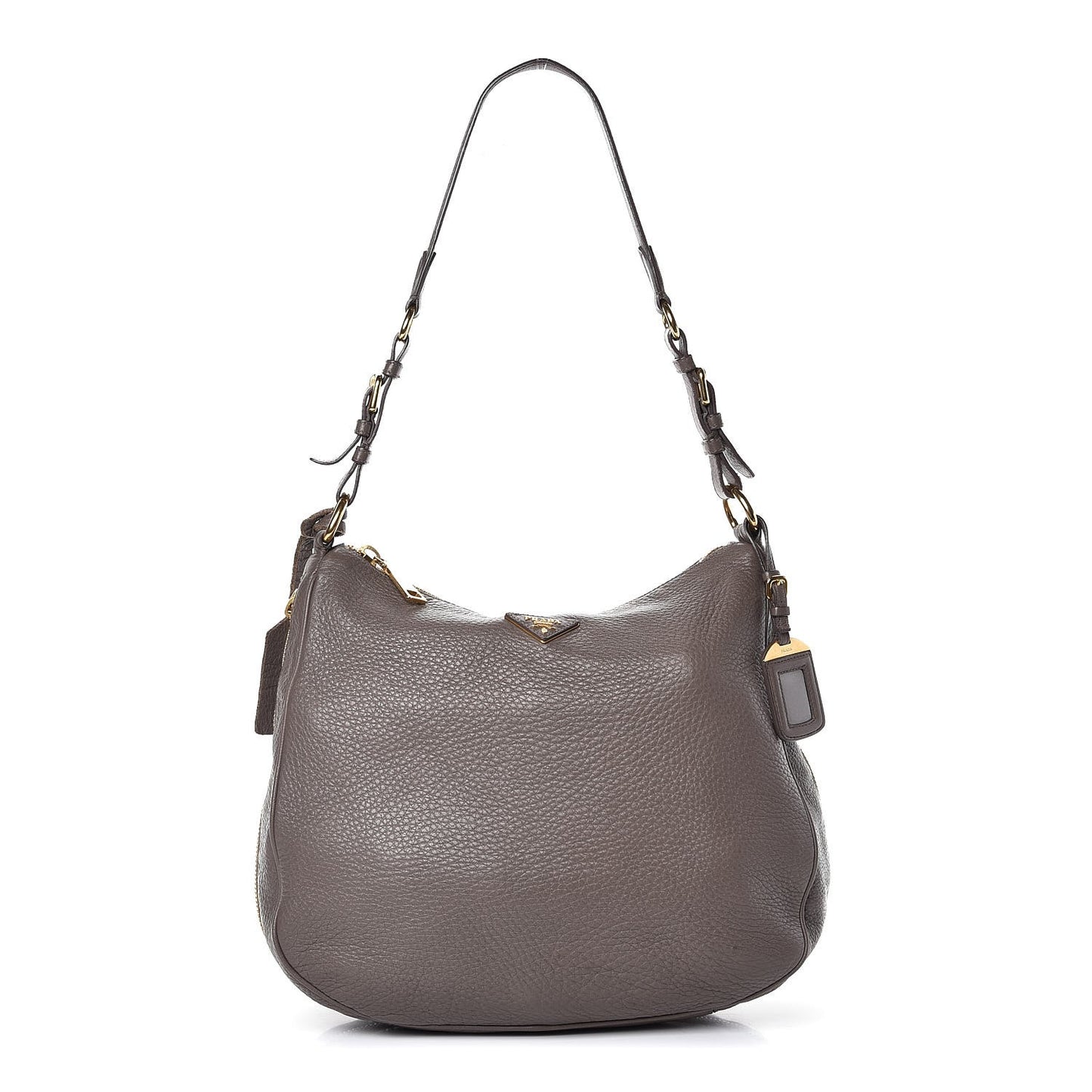 Cervo Antik Zip Hobo Argilla
