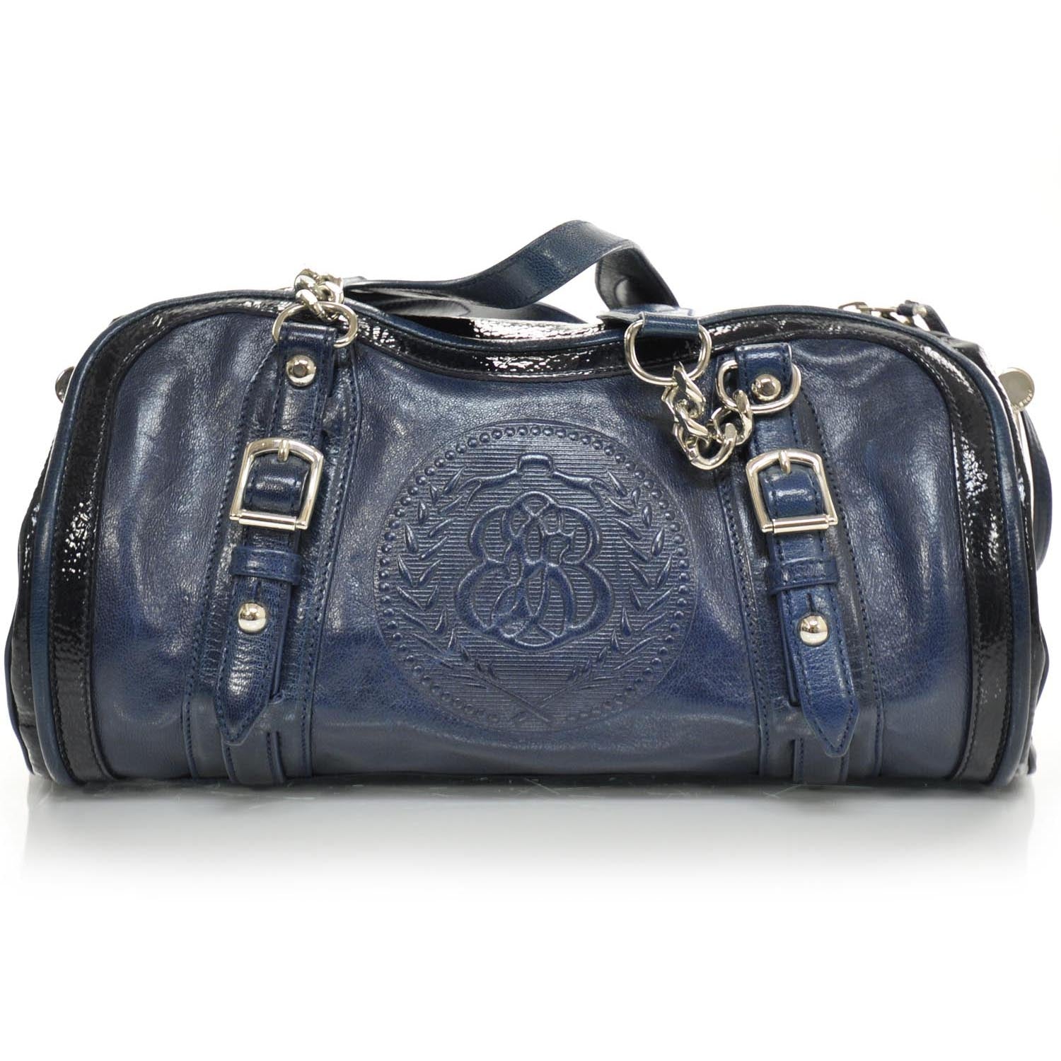 Balenciaga Leather Embossed Logo Satchel 1 of 8