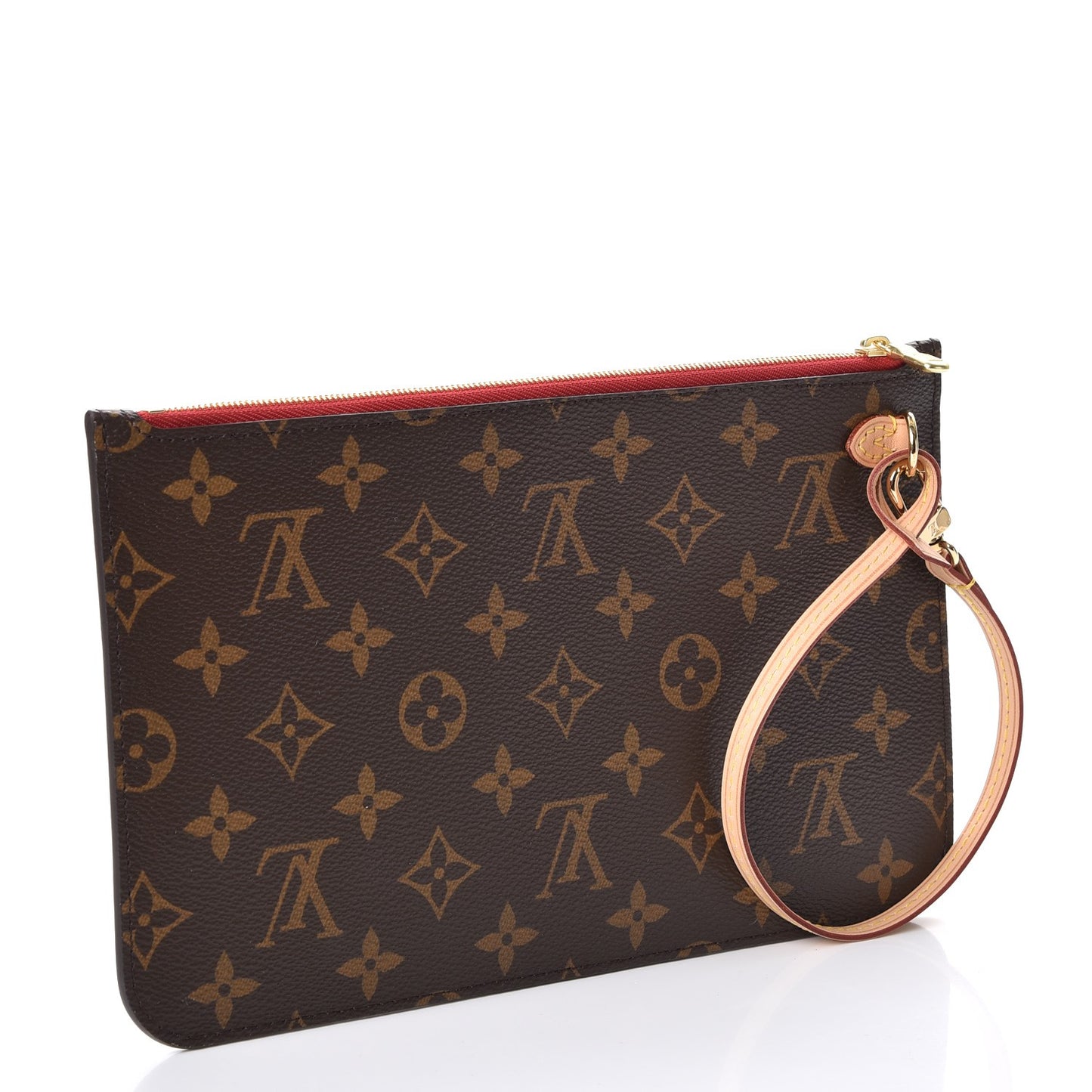 Monogram Neverfull MM GM Pochette Cherry