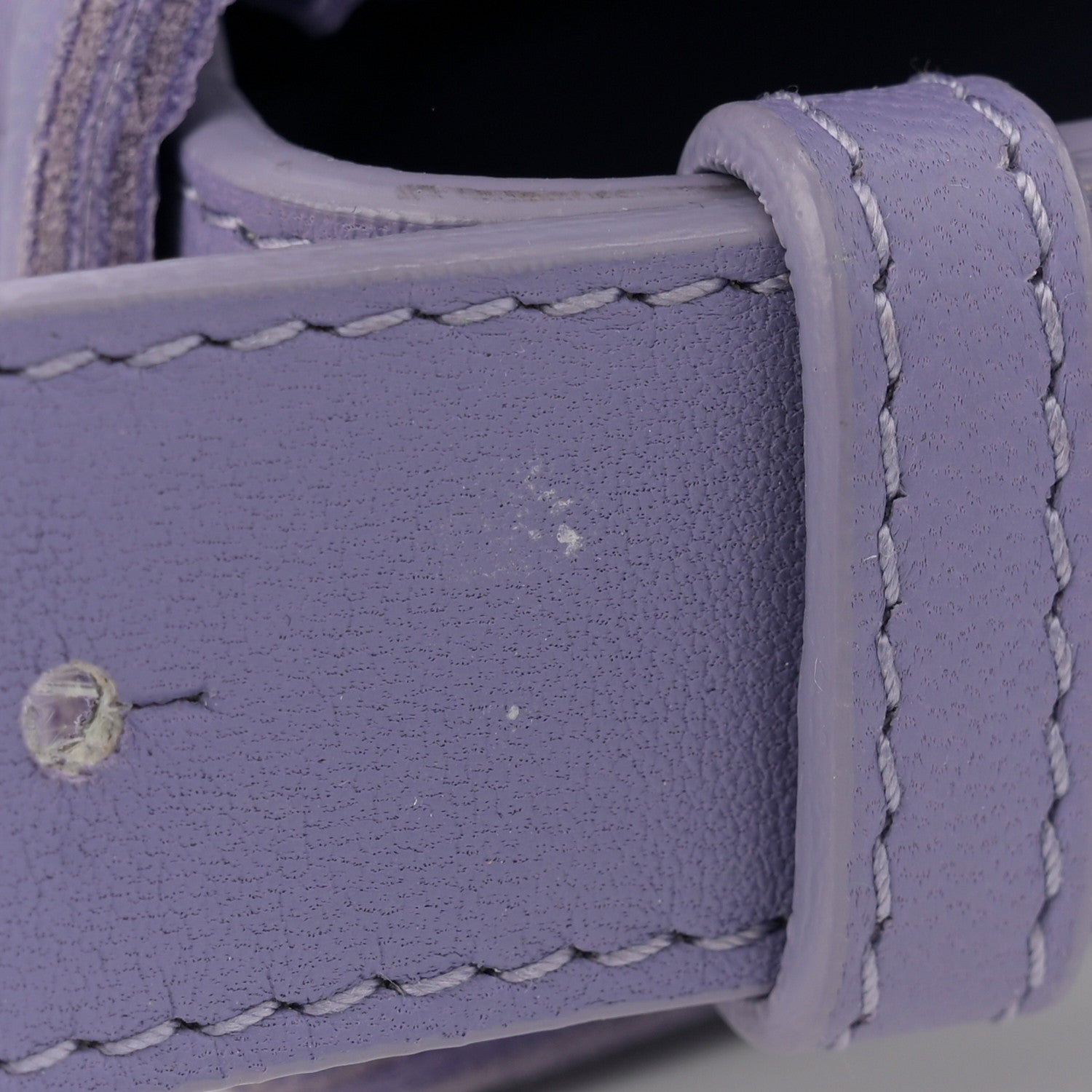 Bottega Veneta Lambskin Intreccio Cassette Crossbody Bag Wisteria 11 of 12