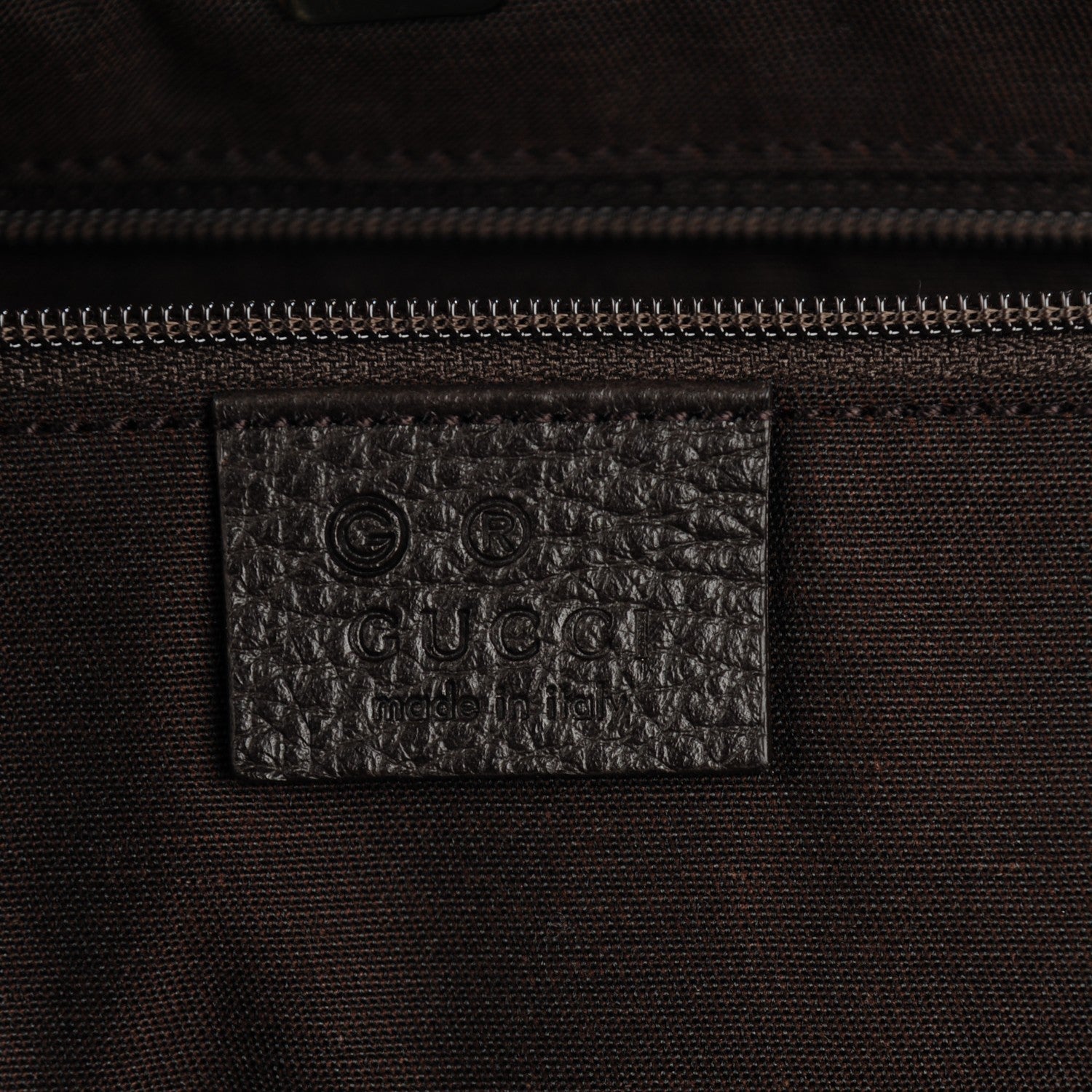 Gucci Crystal Monogram Abbey D Ring Tote Dark Brown 6 of 7