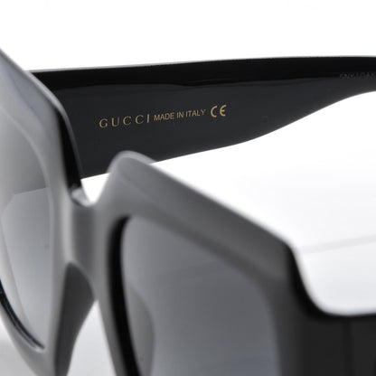 Gucci Acetate Square Frame Sunglasses GG0053S Black 6 of 7