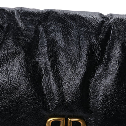 Balenciaga Arena Calfskin Medium Monaco Chain Shoulder Bag Black 6 of 8