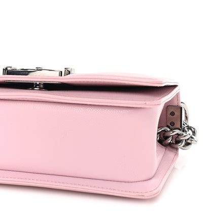 Chanel Caviar Quilted Small Boy Flap Pink 9 of 9