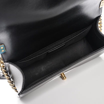 Chanel Lambskin Quilted Medium Boy Flap Black 5 of 7