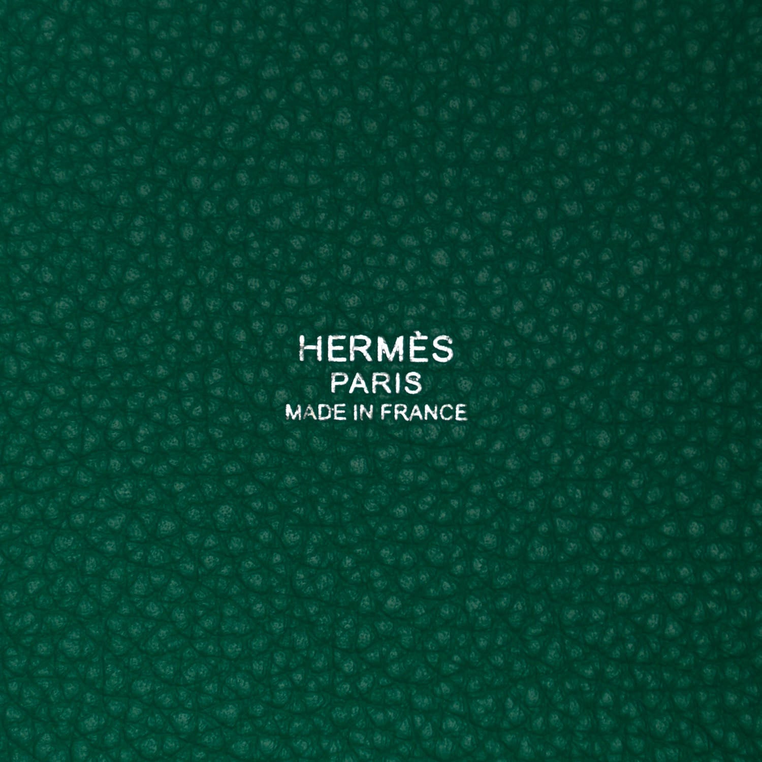 Hermes Taurillon Maurice Picotin Lock 18 PM Vert Jade 6 of 10