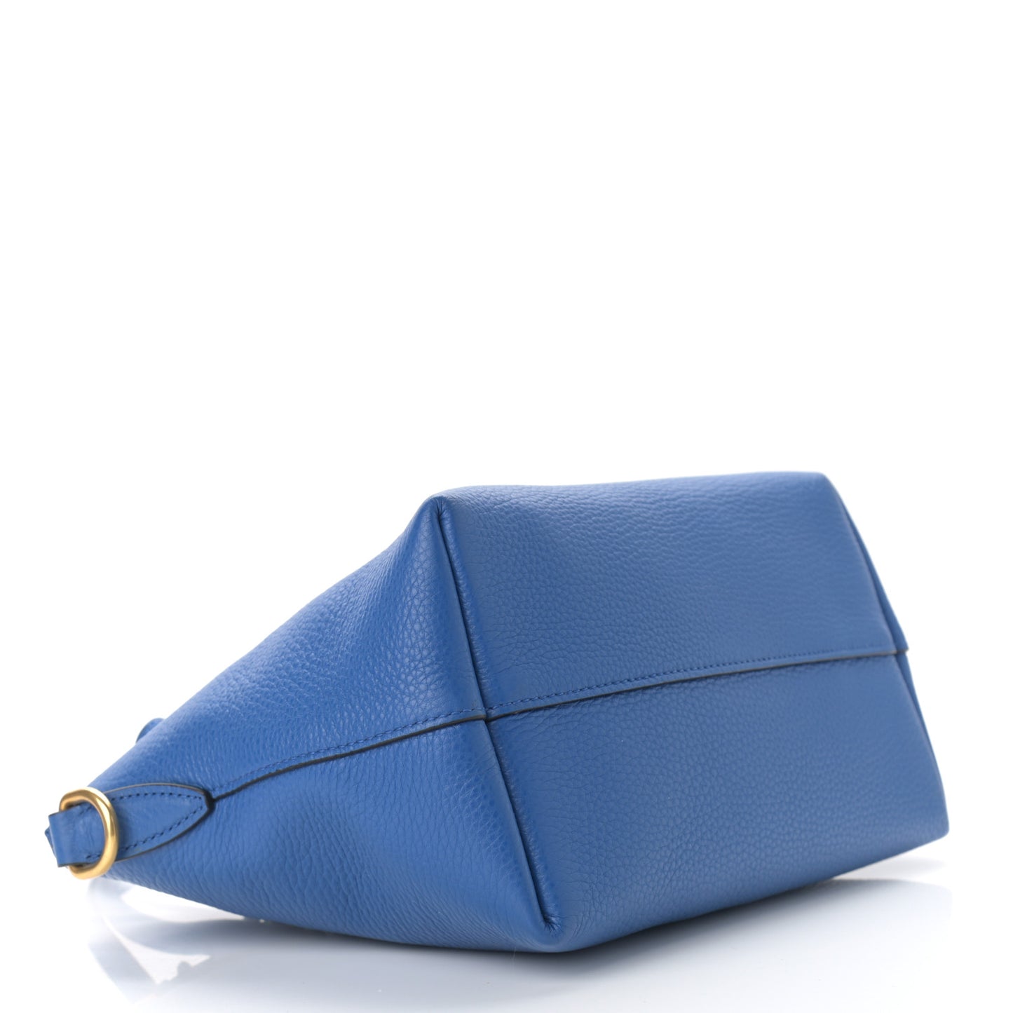 Vitello Daino Tote Azzurro