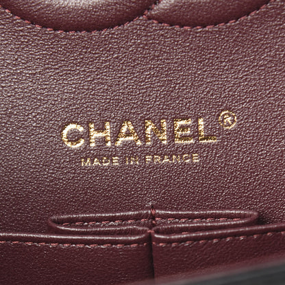 Chanel Lambskin Quilted Medium Double Flap Black 6 of 11