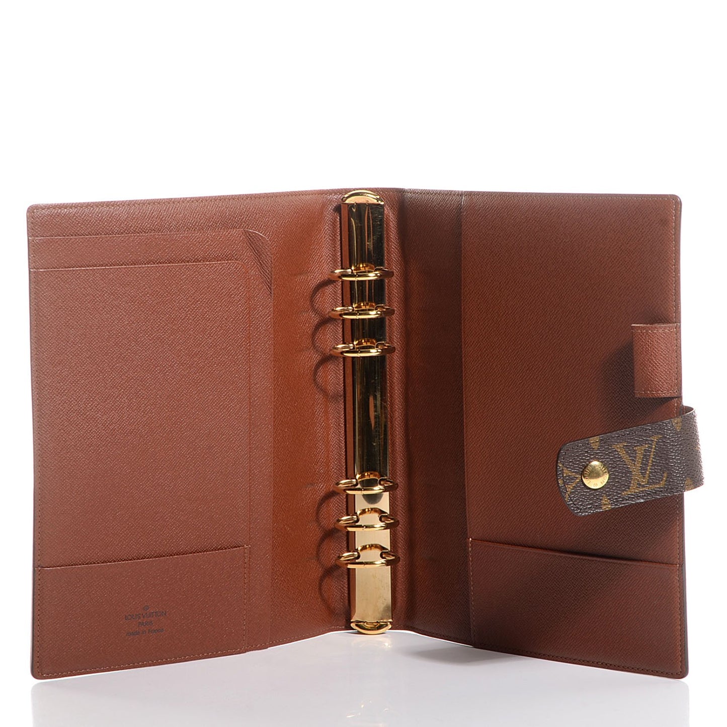 Monogram Large Ring Agenda Cover