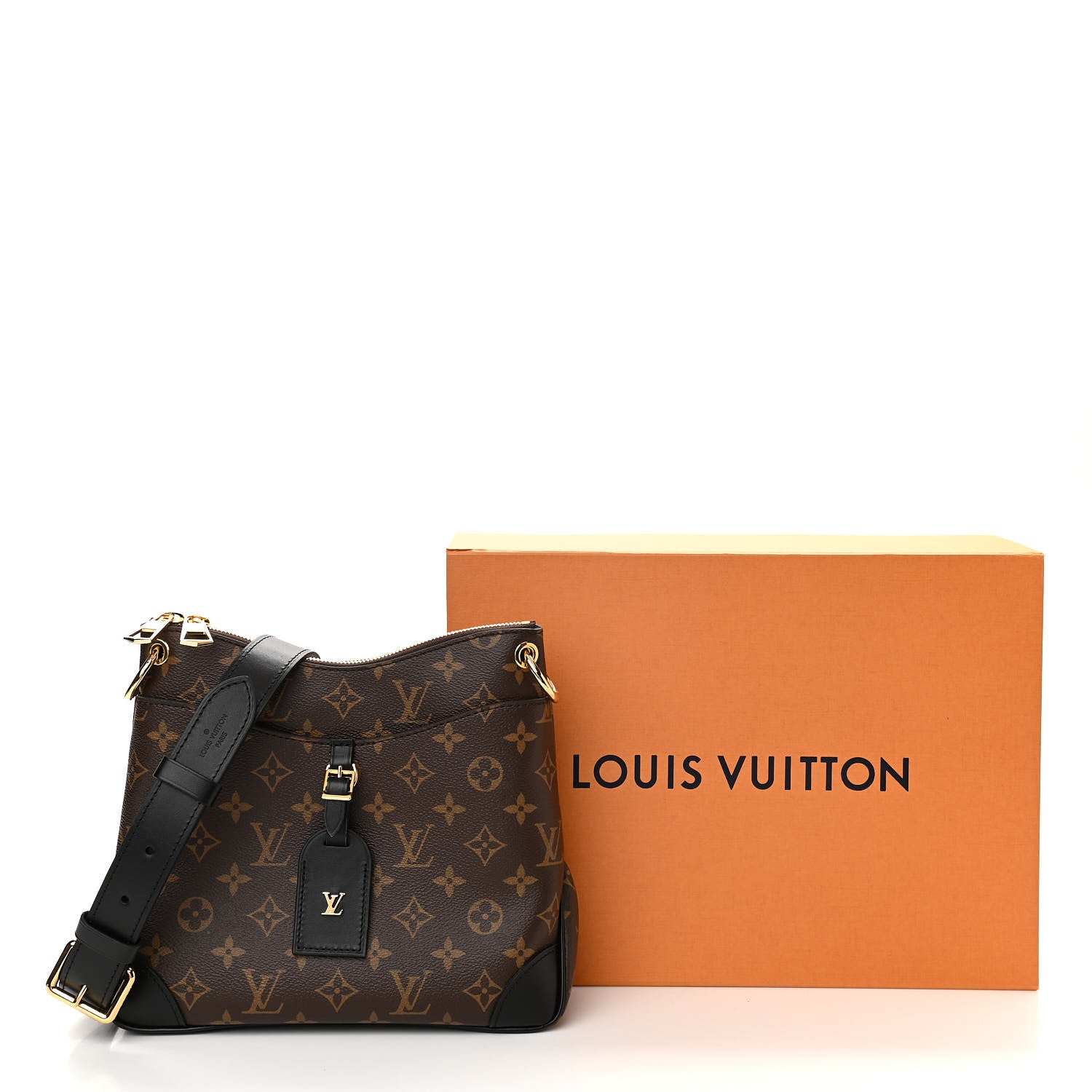 Louis Vuitton Monogram Odeon PM Black 11 of 11